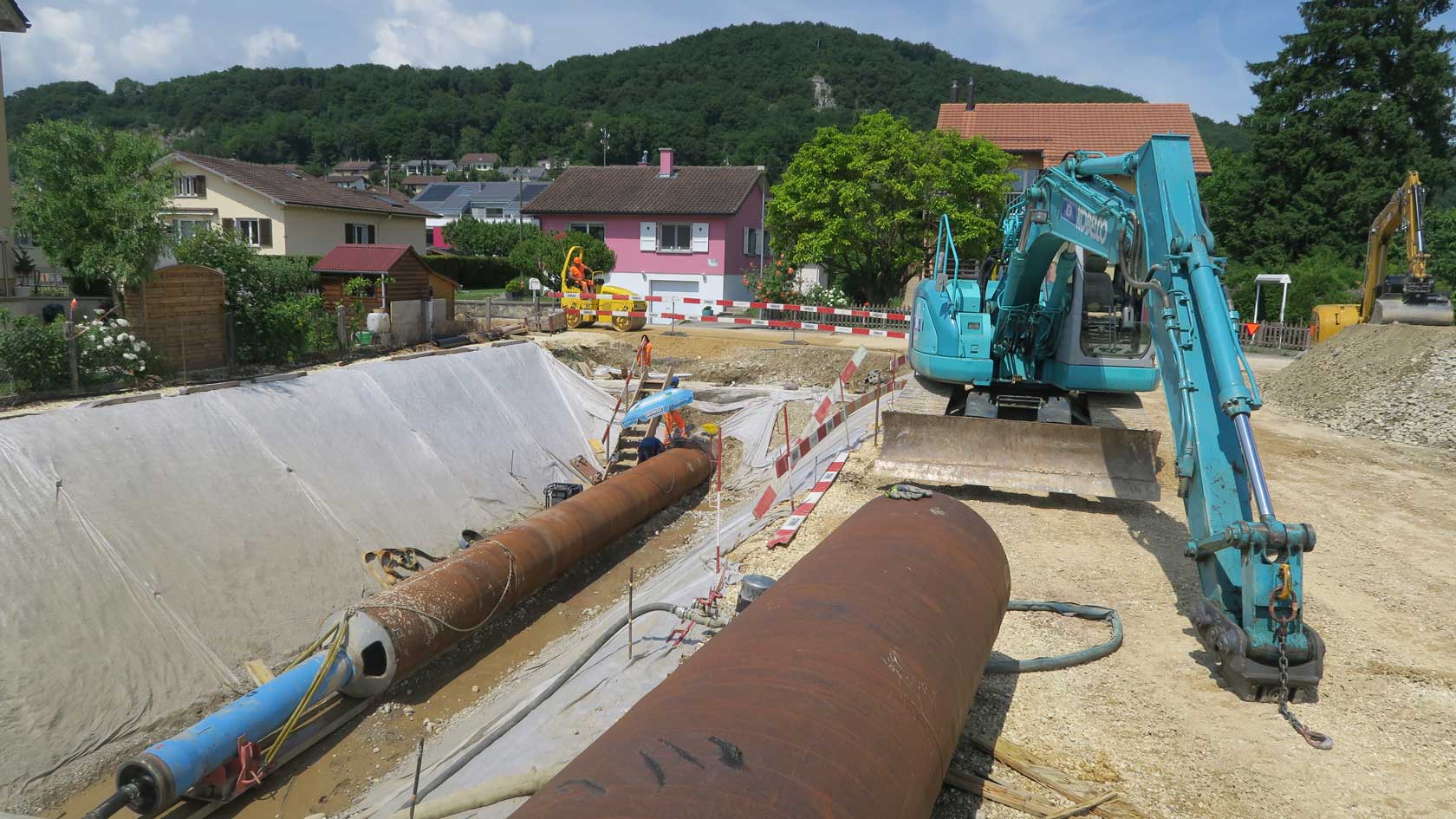 Delessert construction, travaux spéciaux, pousse tube