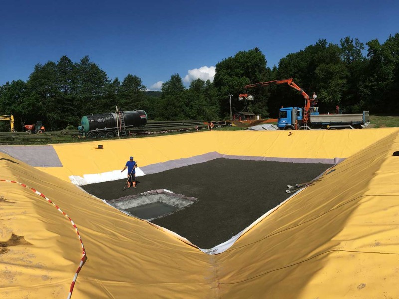 Génie civil, Marcel Delessert SA, entreprise de construction à Essert près