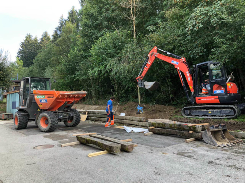 Génie civil, Marcel Delessert SA, entreprise de construction à Essert près